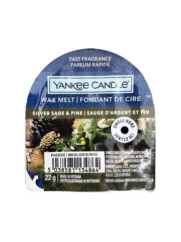 YC0513 YC WAX MELT SILVER SAGE & PINE 22 G-1